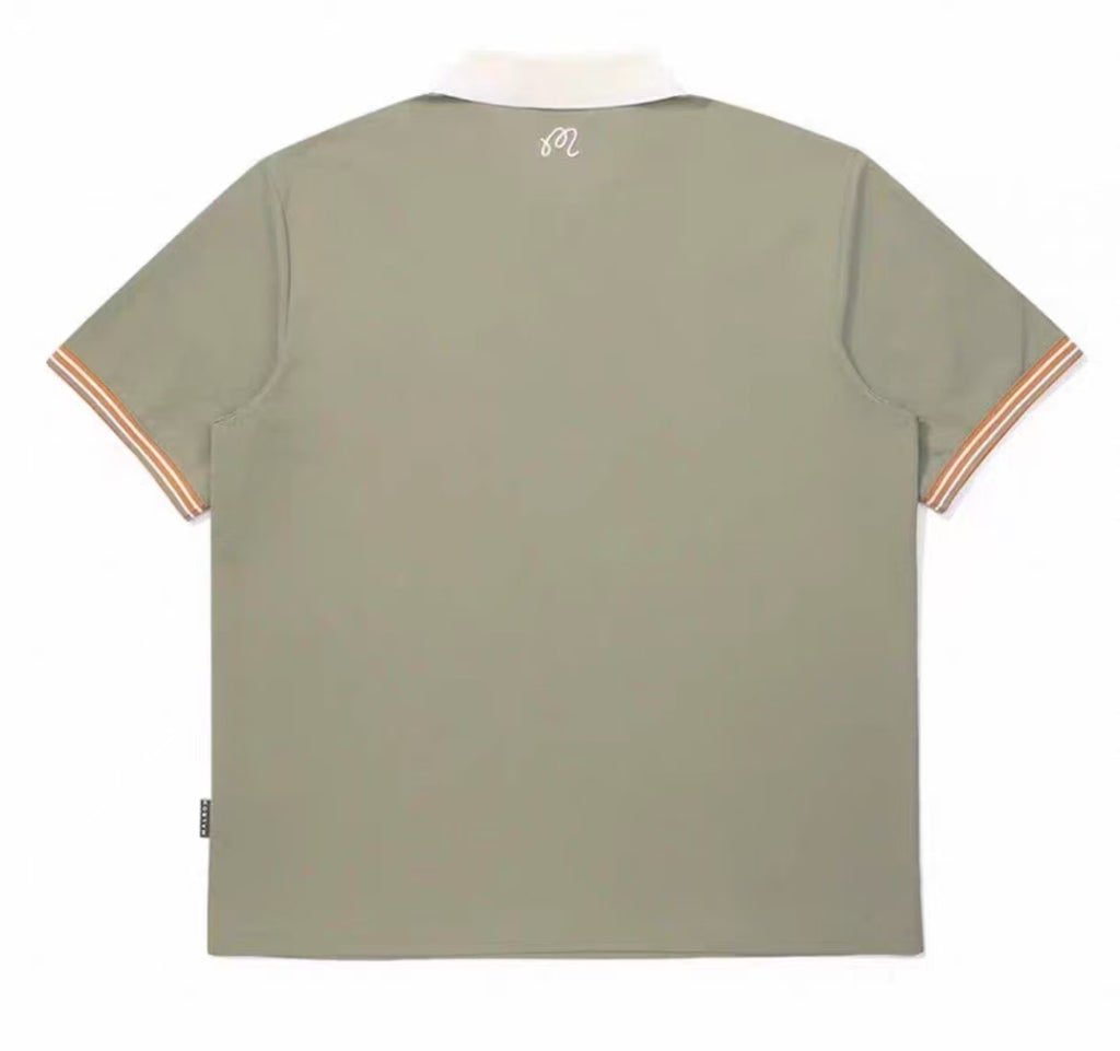 Malbon Golf Men’s Athletic Polo Shirt