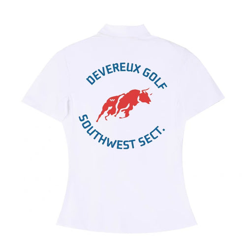 Devereux Golf Women’s Cooling Stretch Slim Printed Polo Shirt