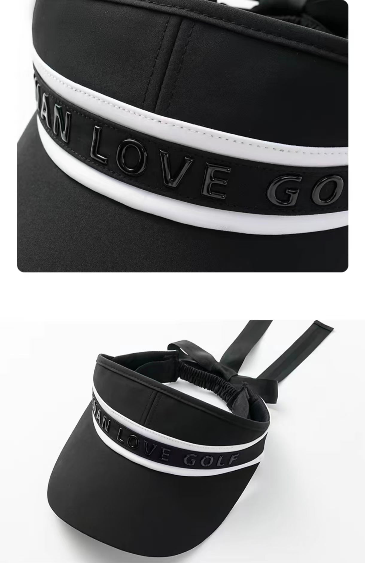 Women’s UV Protection Sun Visor Golf Hat