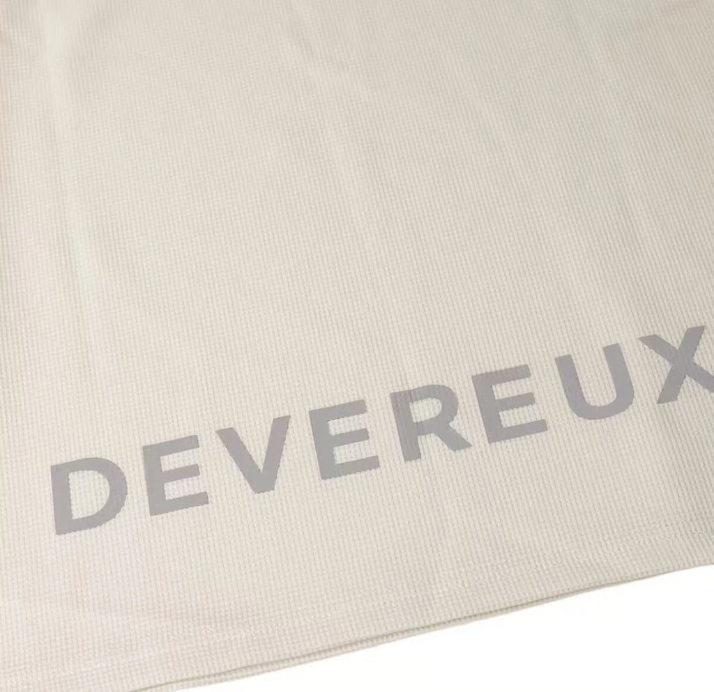 Devereux Golf Men’s Half-Zip Waffle Reflective Hoodie