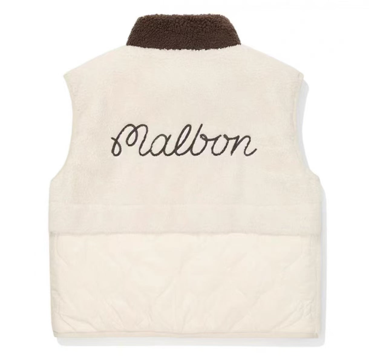 Malbon Golf Women’s Reversible Fleece Insulated Vest