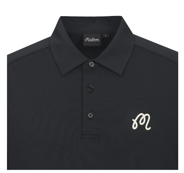 Malbon Golf Men’s Dot Print Casual Athletic Polo Shirt