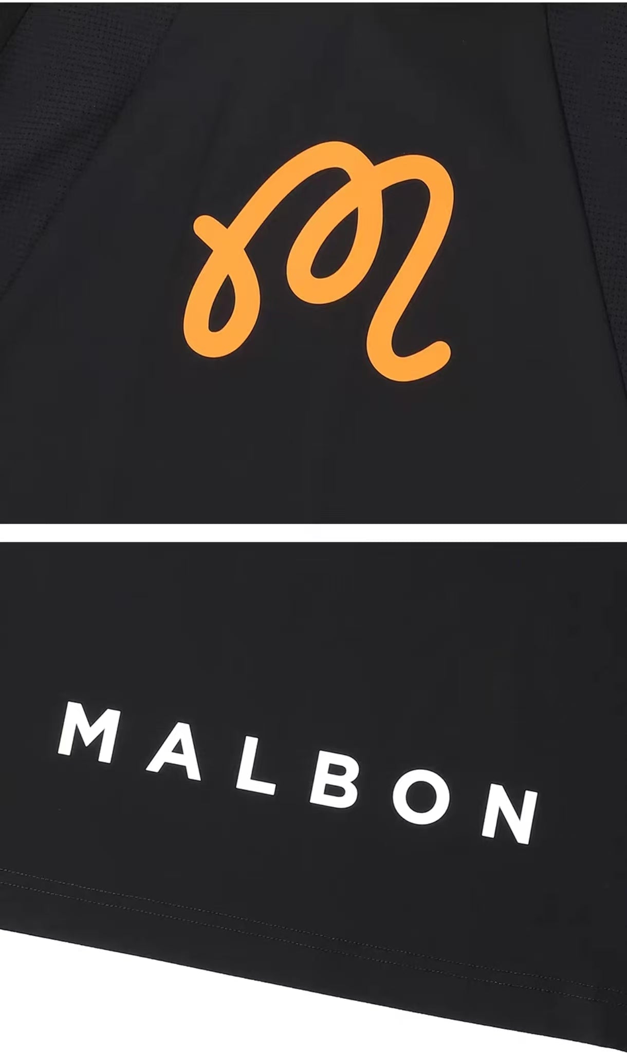 Malbon Golf Men’s Breathable Moisture-Wicking Polo Shirt