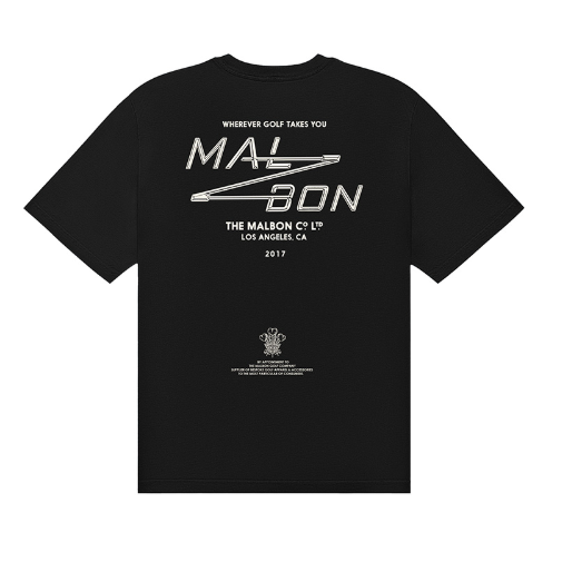 Malbon Golf Men’s Bermuda Utility Athletic Casual T-Shirt