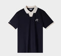 Malbon Golf Men’s Breathable Pique Casual Polo Shirt