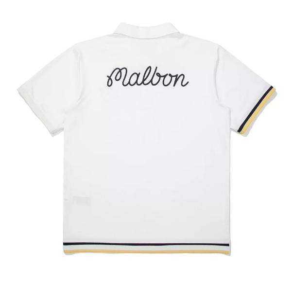 Malbon Golf Men’s Stretch Quick-Dry Athletic Polo Shirt