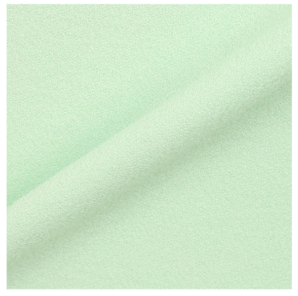 Malbon women's Loose Fit Quarter-Zip Casual Golf Shirt in Mint Green, detail view