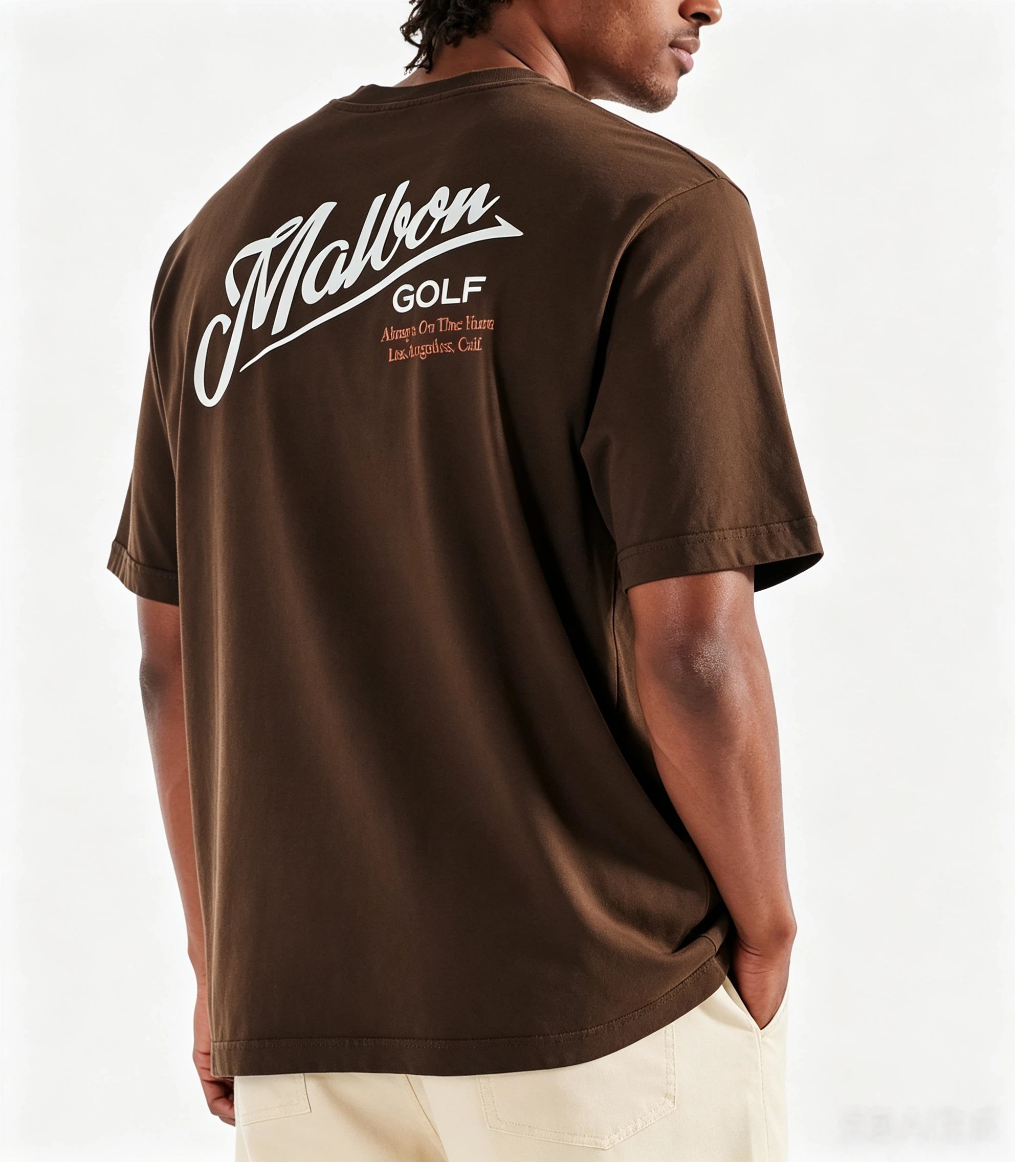 Malbon Golf Bermuda Maxwell Graphic Casual Streetwear T-Shirt