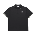 Malbon Golf Men’s Signature Color Casual Athletic Polo Shirt