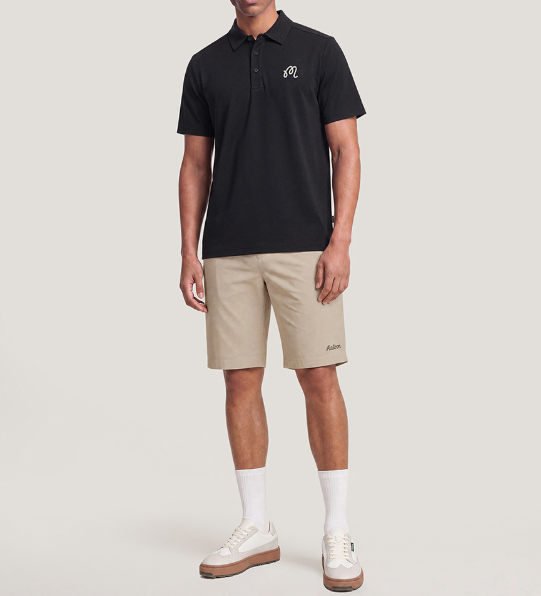 Malbon Golf Men’s Dot Print Casual Athletic Polo Shirt