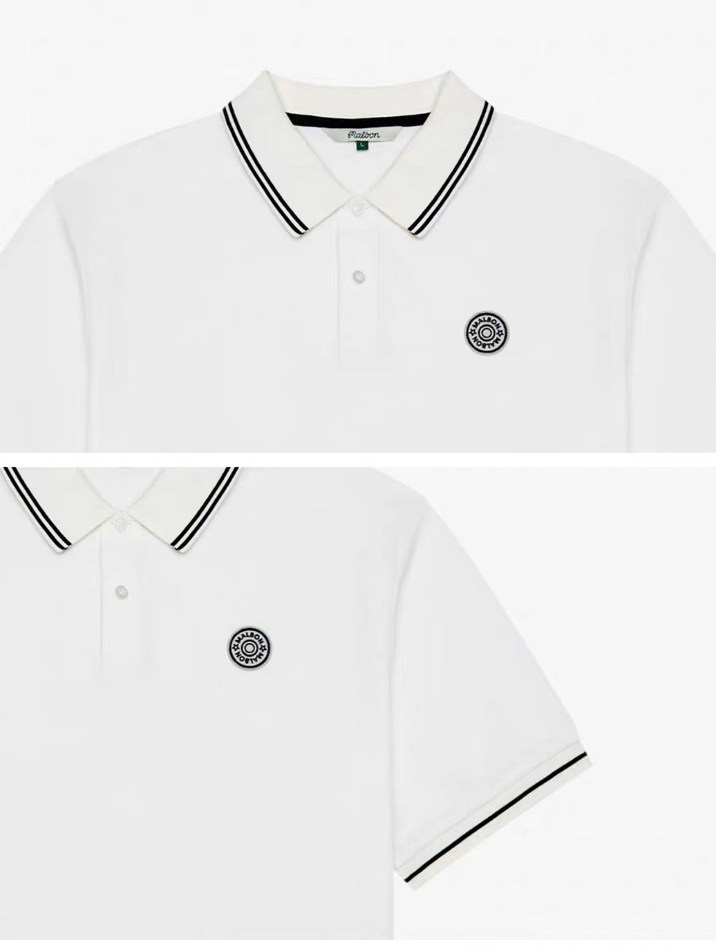 Malbon Golf Men’s Moisture-Wicking Athletic Polo Shirt