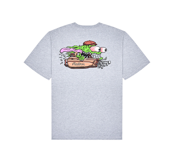 Malbon Golf Santa Cruz Bermuda Slit Crewneck T-Shirt
