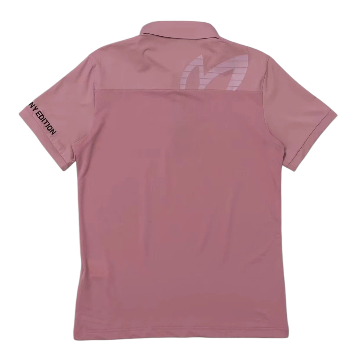 Men’s Summer Breathable  Quick-Dry Stretch Golf Shirt in Pink - product view
