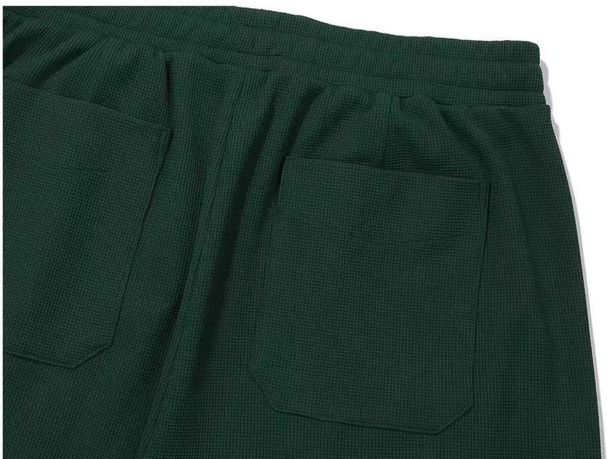 Malbon Golf Men’s Elastic Waist Quick-Dry Breathable Shorts