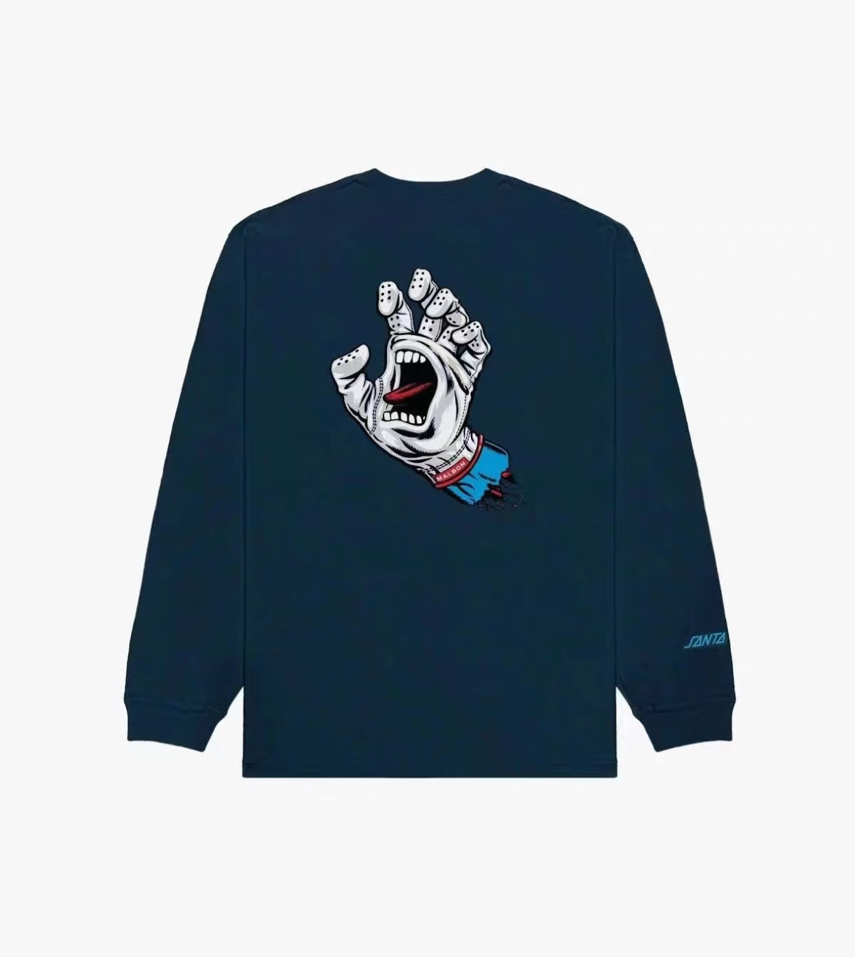 Malbon Golf Collab Men’s Cotton Spring Autumn Long Sleeve T-Shirt