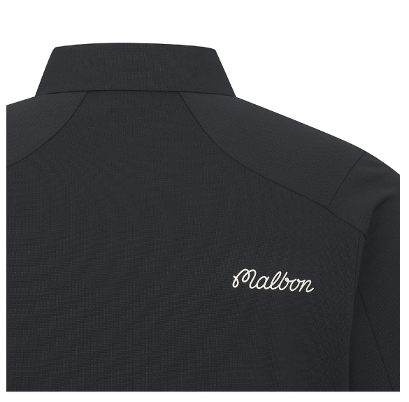 Malbon Golf Men’s Dot Print Casual Athletic Polo Shirt