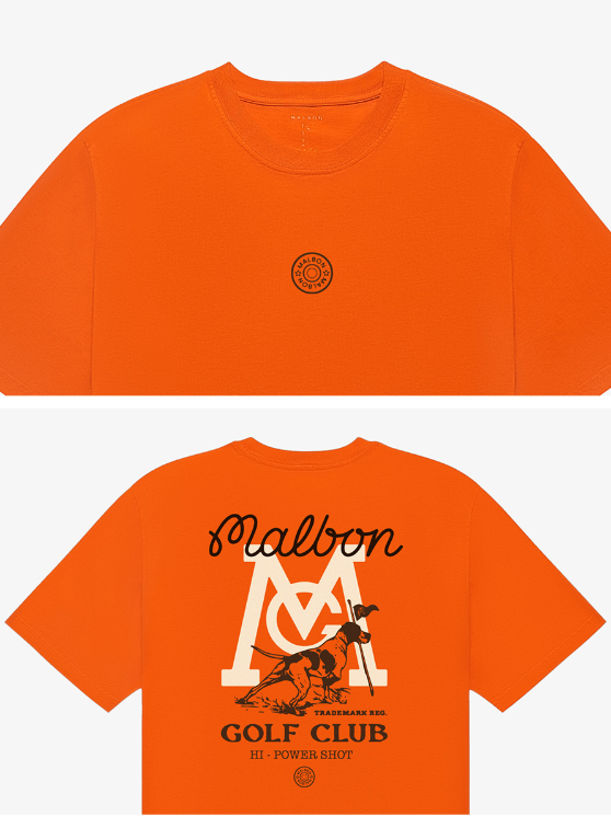 Malbon Golf Bermuda High-Performance Athletic Casual Shirt