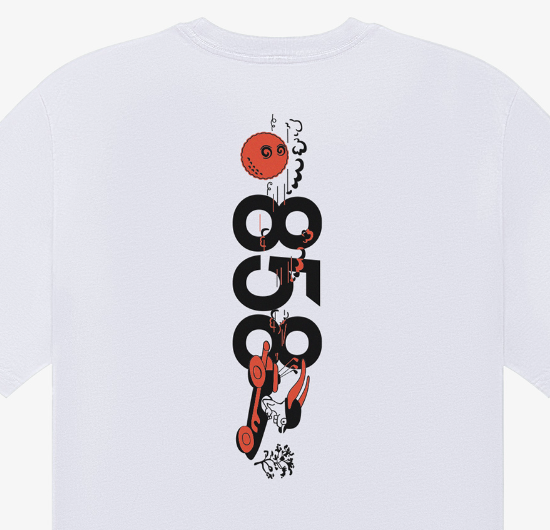Malbon Golf Men’s Bermuda 858 Graphic T-Shirt