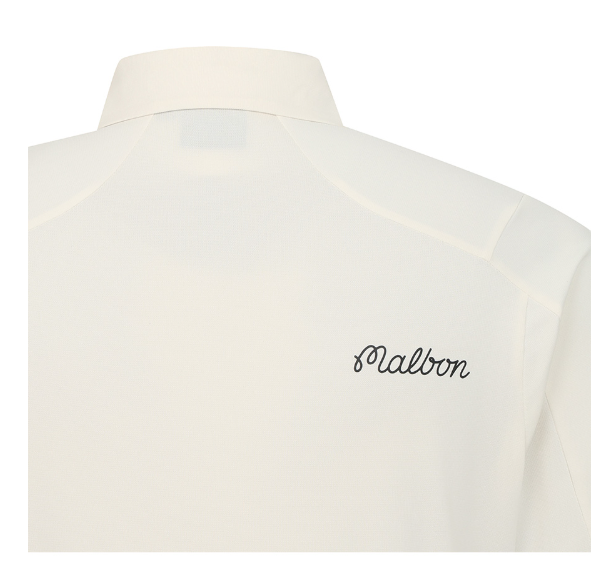 Malbon Golf Men’s Dot Print Casual Athletic Polo Shirt