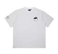 Grey Malbon men's breathable comfortable golf T-shirt front view