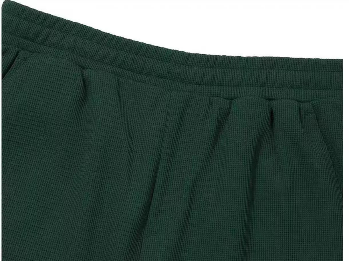 Malbon Golf Men’s Elastic Waist Quick-Dry Breathable Shorts