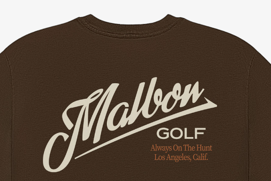 Malbon Golf Bermuda Maxwell Graphic Casual Streetwear T-Shirt