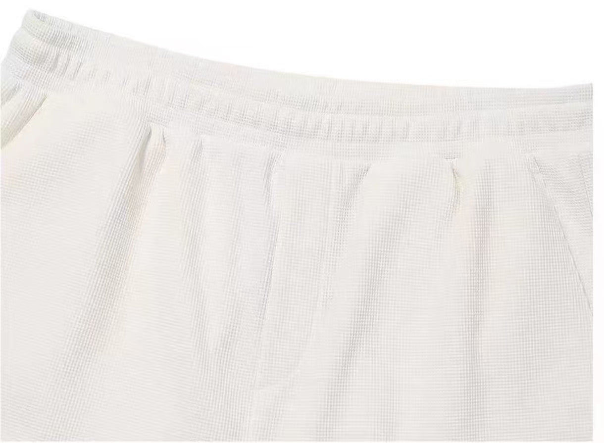 Malbon Golf Men’s Elastic Waist Quick-Dry Breathable Shorts