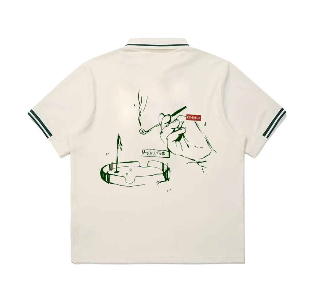 Devereux men’s White rear product view
