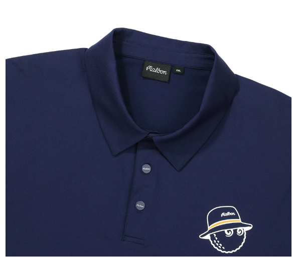 Malbon Golf Men’s Stretch Quick-Dry Athletic Polo Shirt