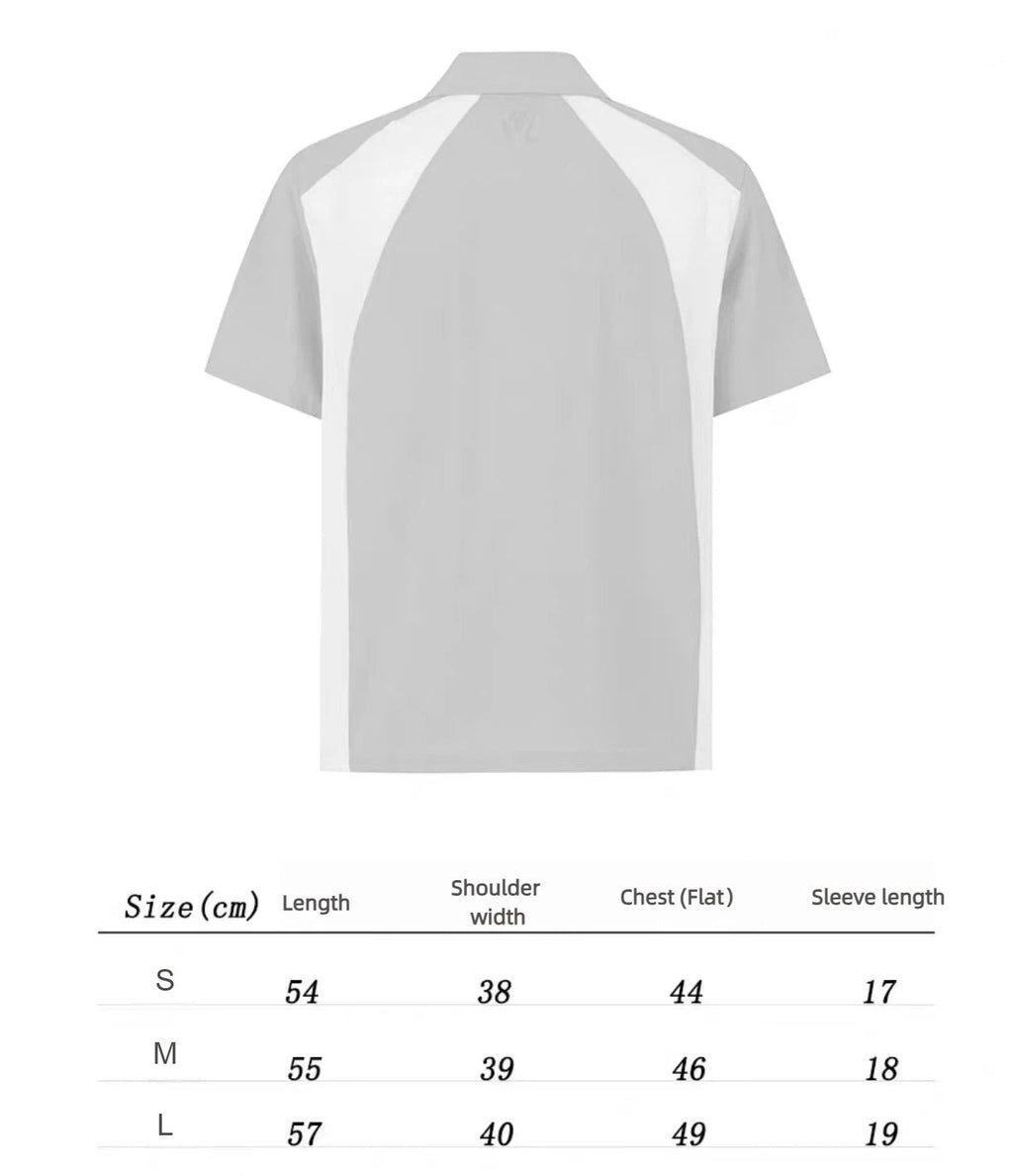 Malbon women's lightweight colour-block golf polo - size chart