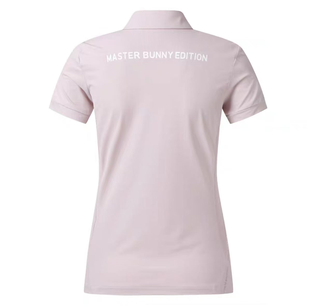 Women’s 2026 Spring Summer Premium Slim Golf Polo Shirt in Pink - product view
