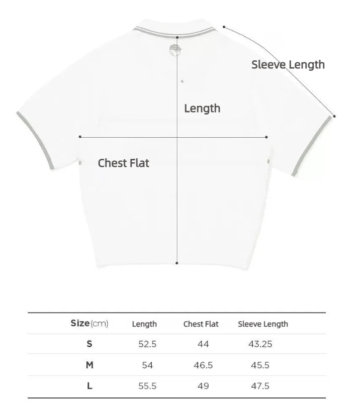 Malbon women's green golf polo size chart