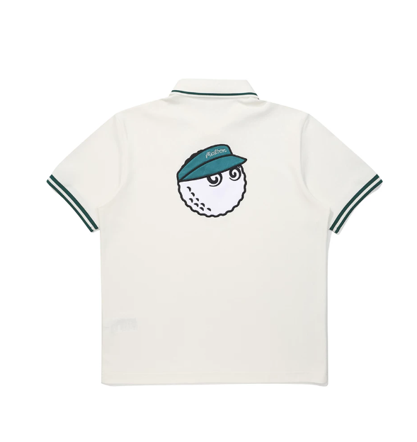 Malbon Golf Men’s Signature Color Casual Athletic Polo Shirt