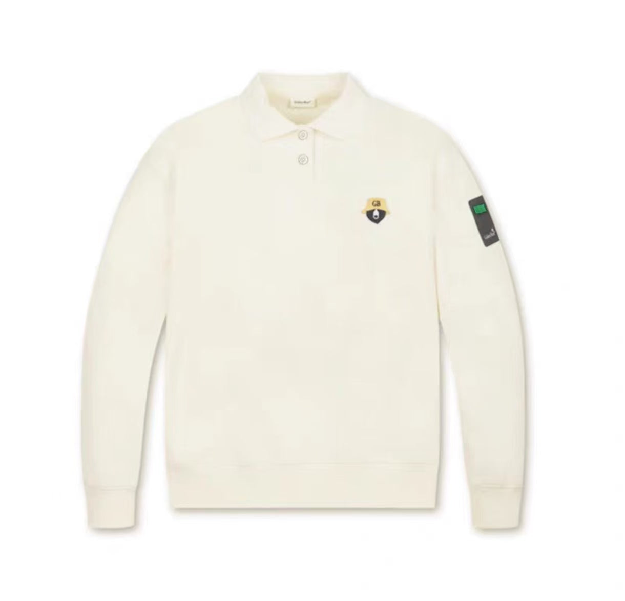 Golden Bear Beige golf sweatshirt front view