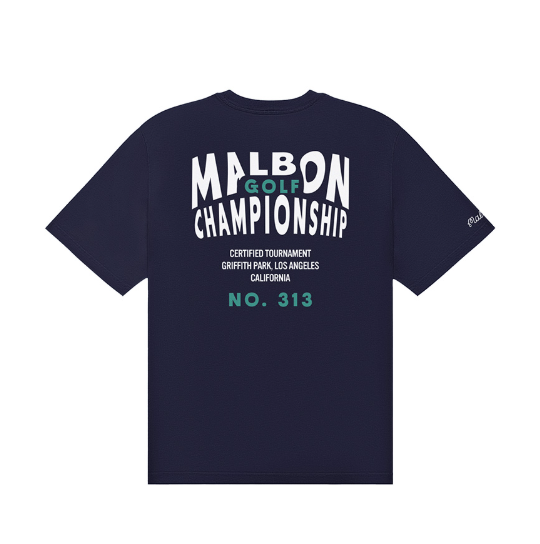 Malbon Golf Unisex Crewneck Training Casual Athletic T-Shirt