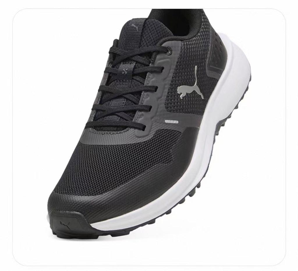 PUMA Men’s Breathable Cushioning Spikeless Golf Shoes - product view 4