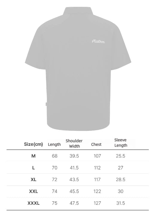 Malbon Golf Men’s Dot Print Casual Athletic Polo Shirt