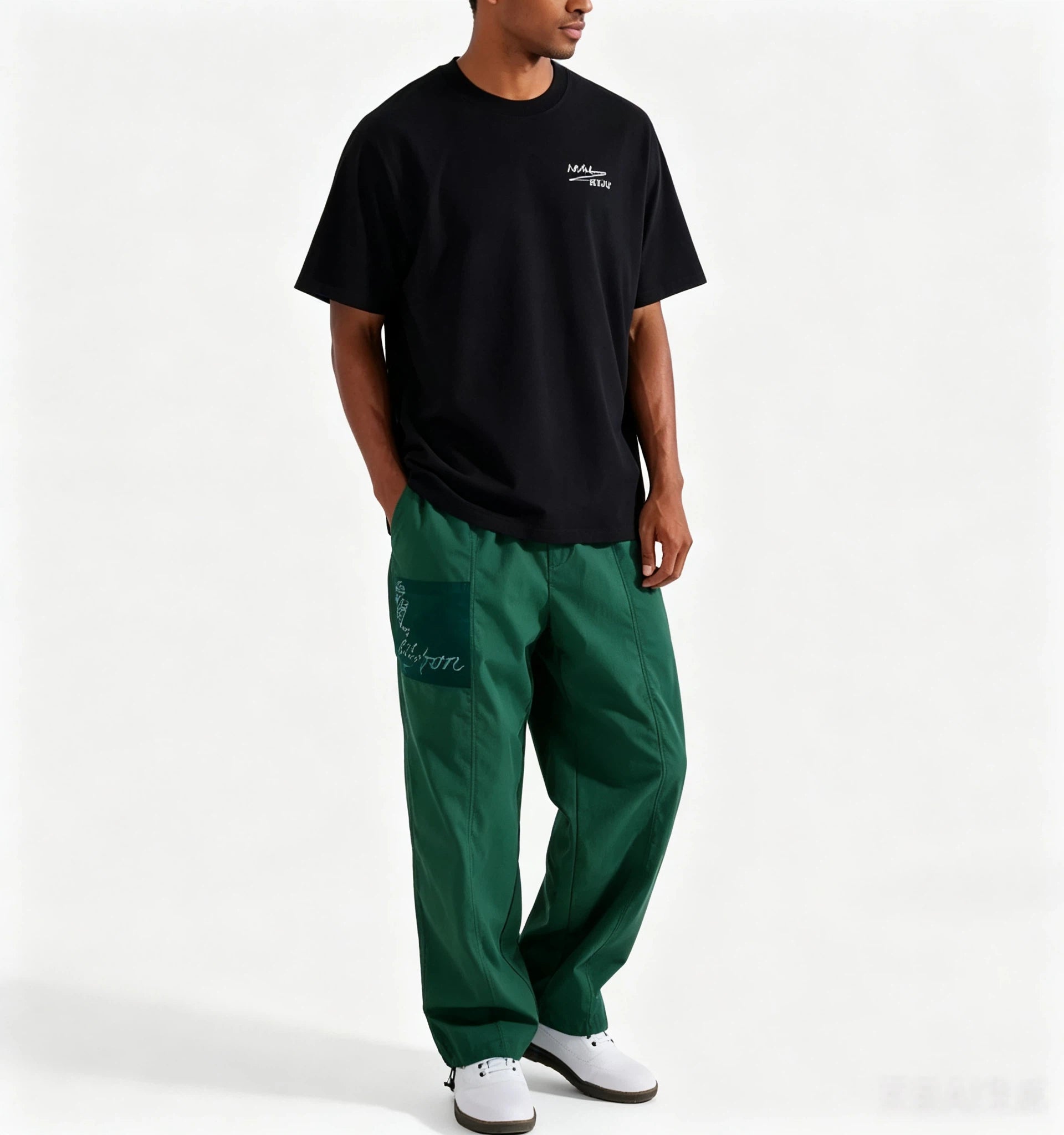 Malbon Golf Men’s Bermuda Utility Athletic Casual T-Shirt