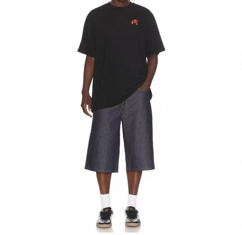 Malbon Golf Men’s Black Bermuda Graphic T-Shirt
