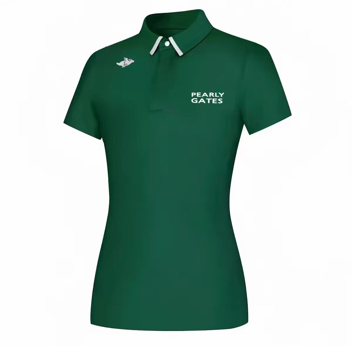Women’s Summer Breathable Quick-Dry Versatile Golf Shirt in Green - product view