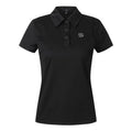 Women’s Summer Breathable Quick-Dry Versatile Golf Shirt in Black - product view