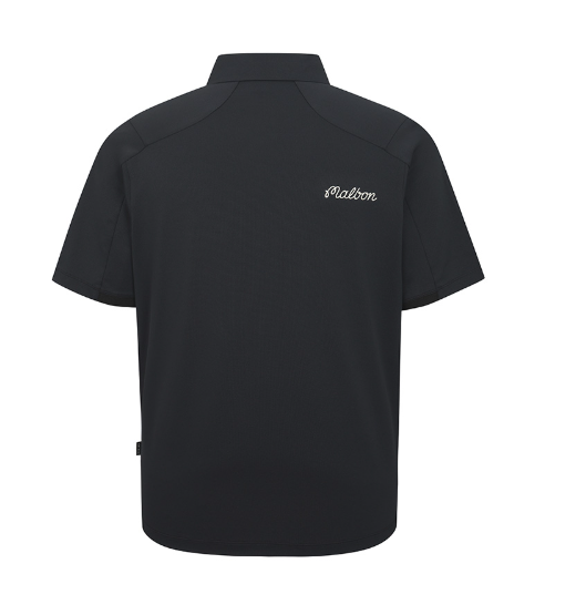 Malbon Golf Men’s Dot Print Casual Athletic Polo Shirt