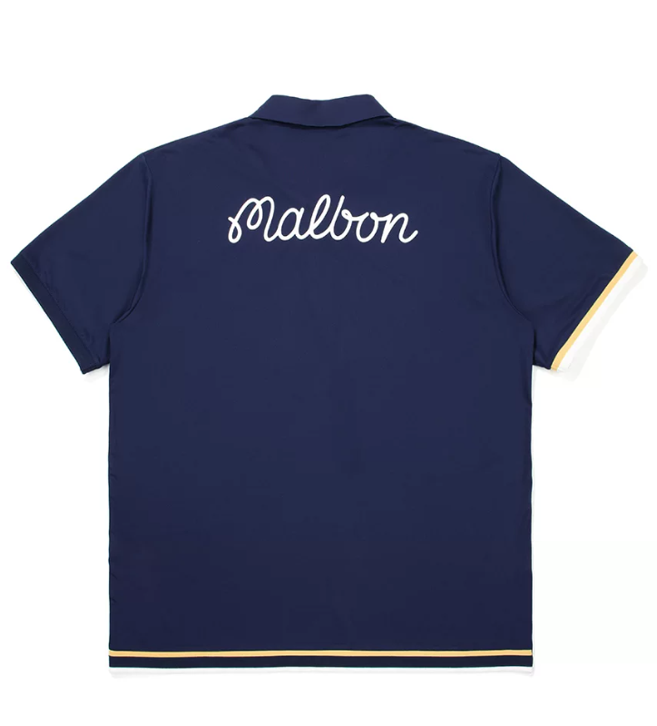 Malbon Golf Men’s Stretch Quick-Dry Athletic Polo Shirt