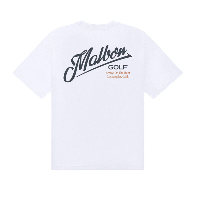 Malbon Golf Bermuda Maxwell Graphic Casual Streetwear T-Shirt