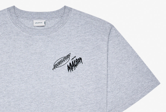 Malbon Golf Santa Cruz Bermuda Slit Crewneck T-Shirt